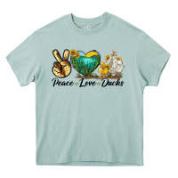 Arona Peace Love Ducks Heavy Core Tee - LillyAllenDesigns