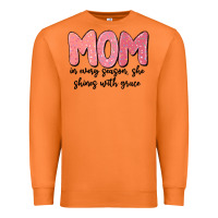 Carrot mom in every season, she shines with grace Premium Sweatshirt - MaliasSmallBusiness