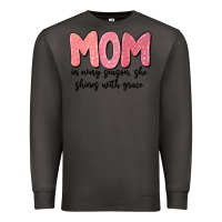 Smoke mom in every season, she shines with grace Premium Sweatshirt - MaliasSmallBusiness