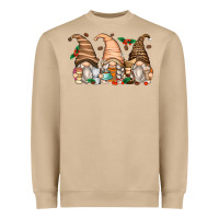 Mushroom coffee gnomes Heavyweight Sweatshirt - Zillion Design Studio
