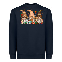 Navy coffee gnomes Heavyweight Sweatshirt - Zillion Design Studio