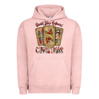 Pigment Salmon dont stop believin christmas Urban Hoodie - SublimationCraftShop