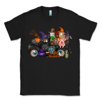 Black halloween farm animals truck Classic Tee - RacoonDesign