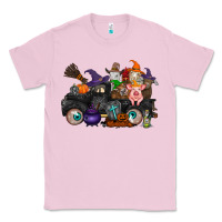 Bubblegum Pink halloween farm animals truck Classic Tee - RacoonDesign