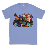 Colony Blue halloween farm animals truck Classic Tee - RacoonDesign