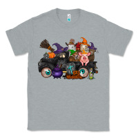 Heather Grey halloween farm animals truck Classic Tee - RacoonDesign