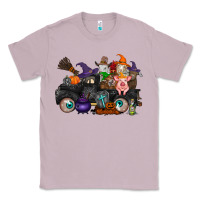 Lilac halloween farm animals truck Classic Tee - RacoonDesign
