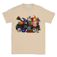 Mushroom halloween farm animals truck Classic Tee - RacoonDesign