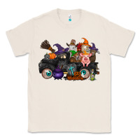 Natural halloween farm animals truck Classic Tee - RacoonDesign