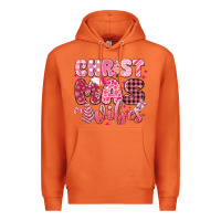 Carrot christmas vibes pink Premium Hoodie - MaliasSmallBusiness