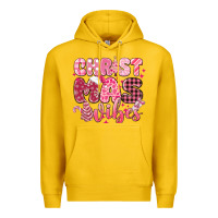 Lemon christmas vibes pink Premium Hoodie - MaliasSmallBusiness