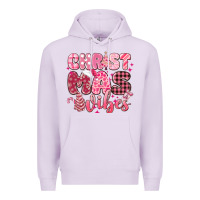 Lilac christmas vibes pink Premium Hoodie - MaliasSmallBusiness
