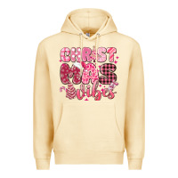 Pina Colada christmas vibes pink Premium Hoodie - MaliasSmallBusiness