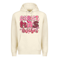 Sandshell christmas vibes pink Premium Hoodie - MaliasSmallBusiness