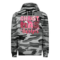 Slate Camo christmas vibes pink Premium Hoodie - MaliasSmallBusiness