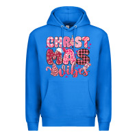 True Royal christmas vibes pink Premium Hoodie - MaliasSmallBusiness