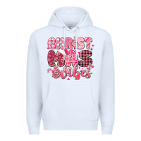 White christmas vibes pink Premium Hoodie - MaliasSmallBusiness