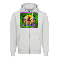 Dove Grey spooky squad mouse pad Zipper Hoodie - BundleAndBundleShop