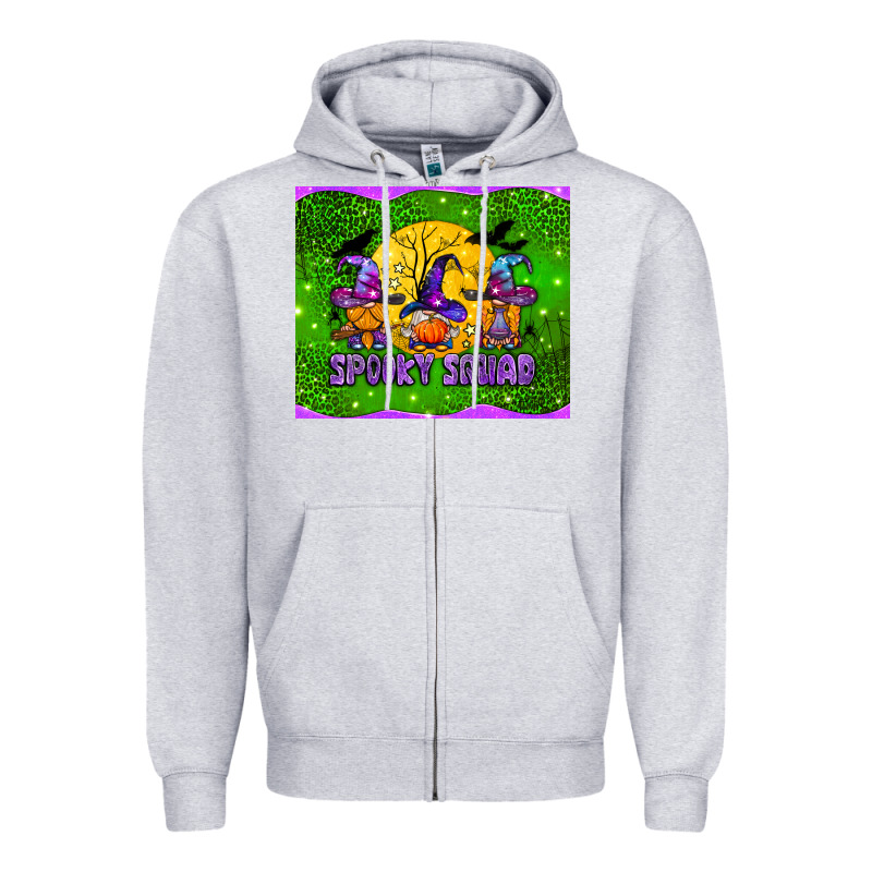 Spooky Squad Mouse Pad Zipper Hoodie by BundleAndBundleShop | Teevron