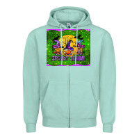 Seafoam spooky squad mouse pad Zipper Hoodie - BundleAndBundleShop