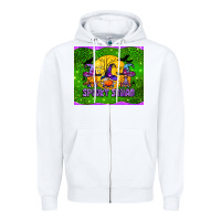 White spooky squad mouse pad Zipper Hoodie - BundleAndBundleShop