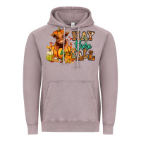 Vintage Zinc Hay there Fall pumpkin heifer Vintage Hoodie - RanaPortraitStore