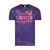 Cloud Purple breast cancer awareness Vintage Tee - Zillion Design Studio