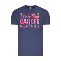 Vintage Denim breast cancer awareness Vintage Tee - Zillion Design Studio
