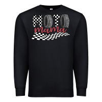 Black moto mama Premium Sweatshirt - MaliasSmallBusiness
