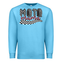 Ocean Blue moto mama Premium Sweatshirt - MaliasSmallBusiness