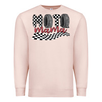 Pale Pink moto mama Premium Sweatshirt - MaliasSmallBusiness