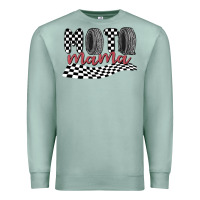 Seafoam moto mama Premium Sweatshirt - MaliasSmallBusiness