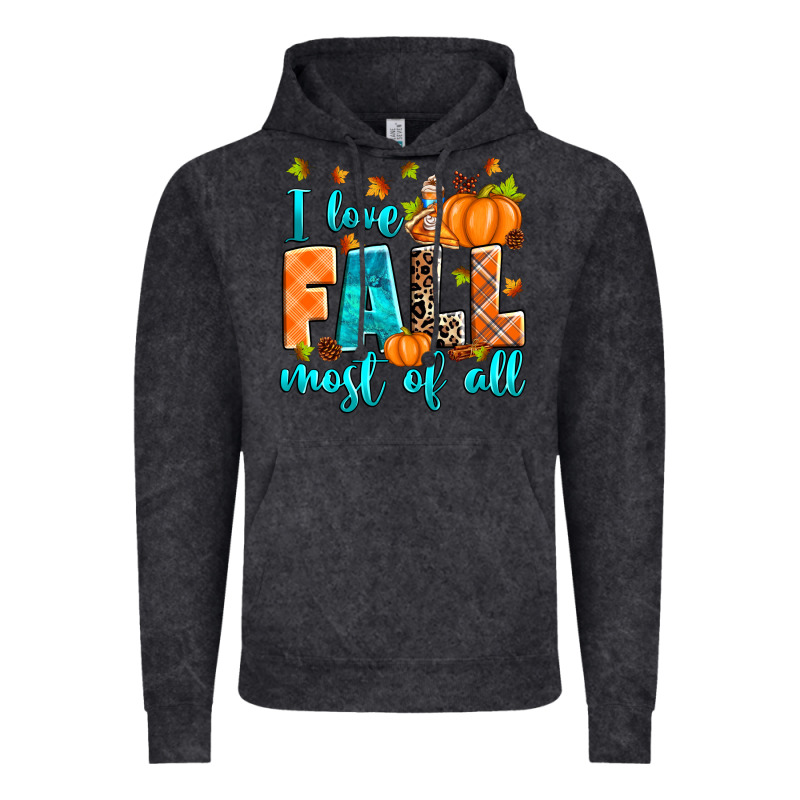 I Love Fall Most Of All Vintage Hoodie by RanaPortraitStore | Teevron