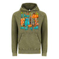 Vintage Olive I love Fall most of all Vintage Hoodie - RanaPortraitStore