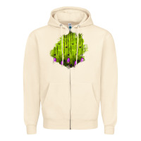 Sandshell halloween patch Zipper Hoodie - BundleAndBundleShop