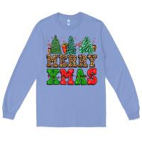 Colony Blue merry xmas Long Sleeve Tee - FaDigitalArtStudio