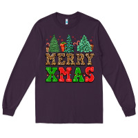 Plum merry xmas Long Sleeve Tee - FaDigitalArtStudio