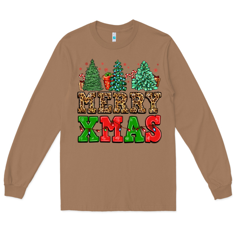 Merry Xmas Long Sleeve Tee by FaDigitalArtStudio | Teevron
