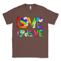 Chestnut love is love Classic Tee - HRA Design Shop