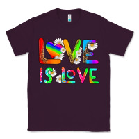 Plum love is love Classic Tee - HRA Design Shop