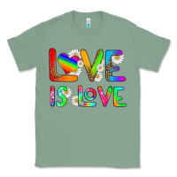 Sage love is love Classic Tee - HRA Design Shop