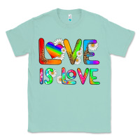 Seafoam love is love Classic Tee - HRA Design Shop