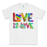 White love is love Classic Tee - HRA Design Shop
