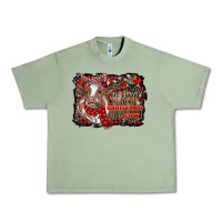 Oil Green all i want for christmas is a cow cowhide Urban Heavy Tee - RanaPortraitStore