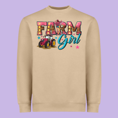 Heavyweight Sweatshirt farm girl