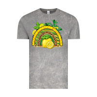 Cloud Rock lemon  rainbow Vintage Tee - BarkalooDesign