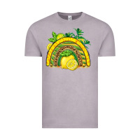 Vintage Zinc lemon  rainbow Vintage Tee - BarkalooDesign