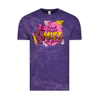 Cloud Purple little miss 4th grade Vintage Tee - texasbilliewilder