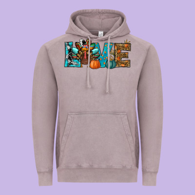 Love Thanksgivings Turkey Vintage Hoodie Designed By Ranaportraitstore