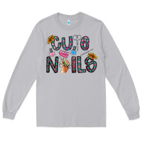 Moon Dust cute nails Long Sleeve Tee - CowhideDigitalArt